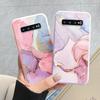 Цветной Роскошный Мраморный Чехол Для Samsung Galaxy S10 S 10 Plus S10E Fundas Мягкий ТПУ Защита Задняя Крышка Для Samsung S10 Ударопрочный