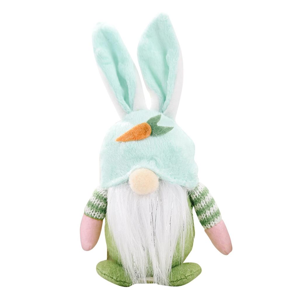 Easter Gnomes Bunny Decoration Dwarf Faceless Doll Plush Rabbit Doll Kids