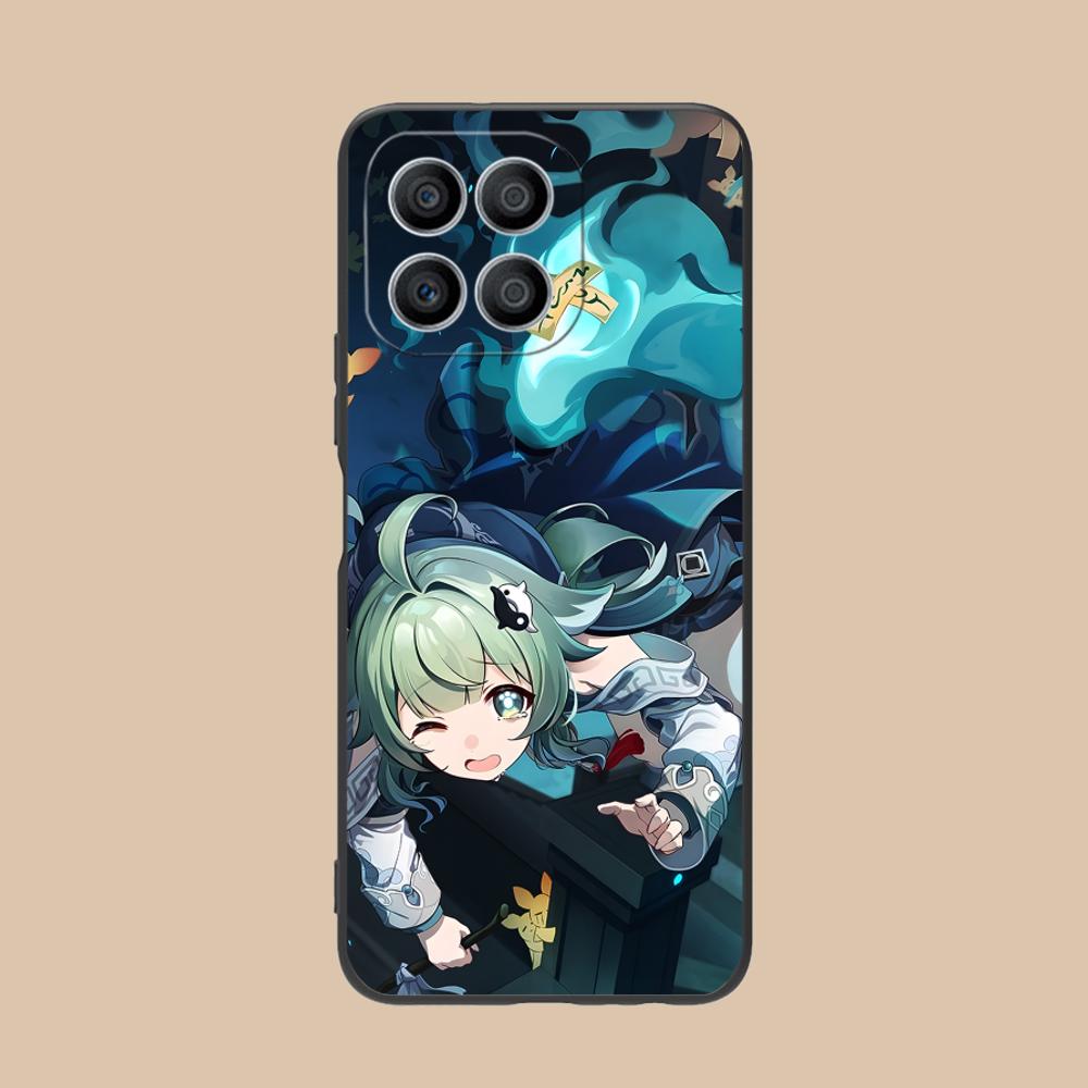 HSR Huohuo Матовый чехол из ТПУ для мобильного телефона Honor 90 80 70 60 50 30 20 10 9 8 7 Pro S SE Lite 5G с цветной печатью