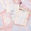 100sheet Sweet Korean Memo Pad Scrapbooking for Girl Cute Lace Bow Ballet Series Notepad Cute Student Non-sticky Memo Pad