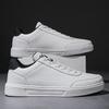 Men Casual Shoes Artificial Leather Flat White Shoes  New Comfortable Shoes for Men Outdoor Casual Sneaker Tenis Masculino