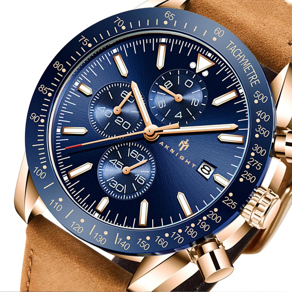 Часы BENYAR AKNIGHT, стильные часы, светящийся хронограф, фиксированный безель, аналоговый календарь, наручные часы, водонепроницаемые, японские кварцевые часы со стальным ремешком