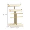 3 Tier Bracelet Holder Display Storage Jewelry Holder Organizer  For Necklace Earrings Rings
