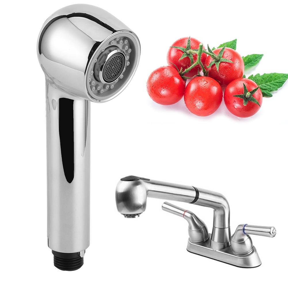 G1/2 Thread Kitchen Sink Basin Pull Out Faucet Sprayer Nozzle Head Accessory for Home Use