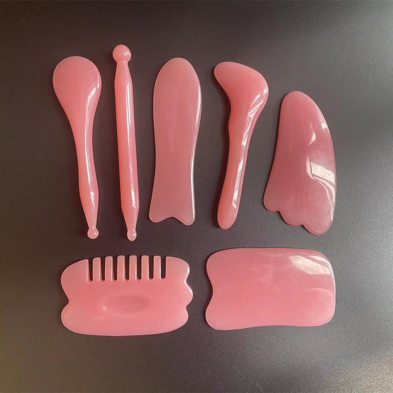 «Скребок для массажа на основе пчелиного воска для шеи, талии и лица»