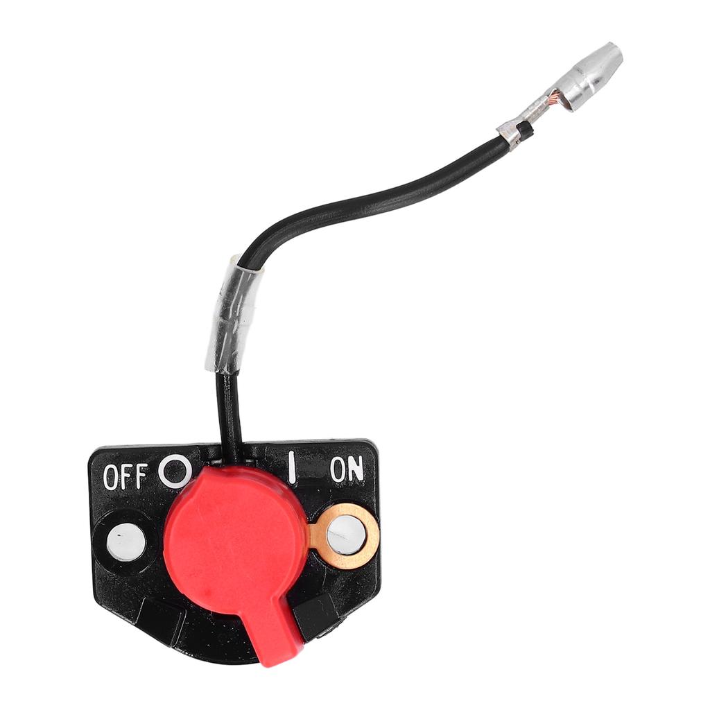 Выключатель остановки двигателя EY20 Flameout Switch, аксессуар для дизельного двигателя EY20, черный и красный