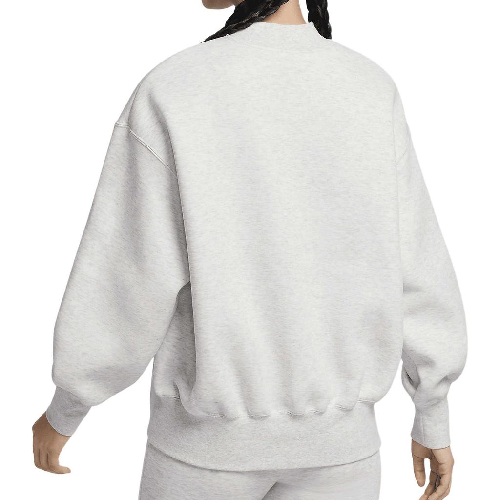 Nike Sweatshirts Women's Gray Half Turtleneck Moderate Regular FV8042-013