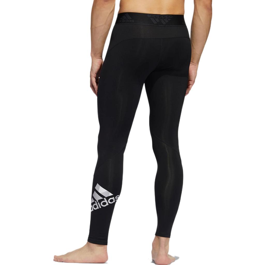 Adidas Solid Color Sports Leggings Men Bottoms Black GC8252