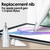 Металлические точные наконечники для Apple Pencil 2/1 поколения iPencil Улучшенный сменный наконечник для iPad Pro