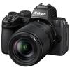 Nikon Z50II Комплект с объективом 18-140 VR, Беззеркальная камера с зумом высокого увеличения для начинающих, [Совместимость с рецептами изображений], APS-C, Для влогов, Компактная, Человек