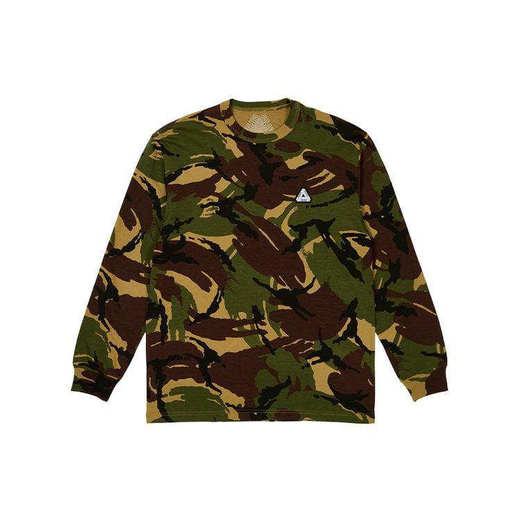 Palace Sofar Унисекс Топы с Длинным Рукавом Лесной Коричневый P25LS002