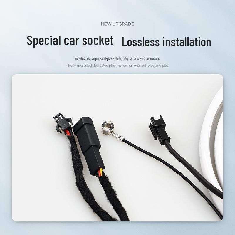 Tesla 18-25 3/Y/X/S Светодиодная неоновая лента с подсветкой Frunk - Сверхяркая