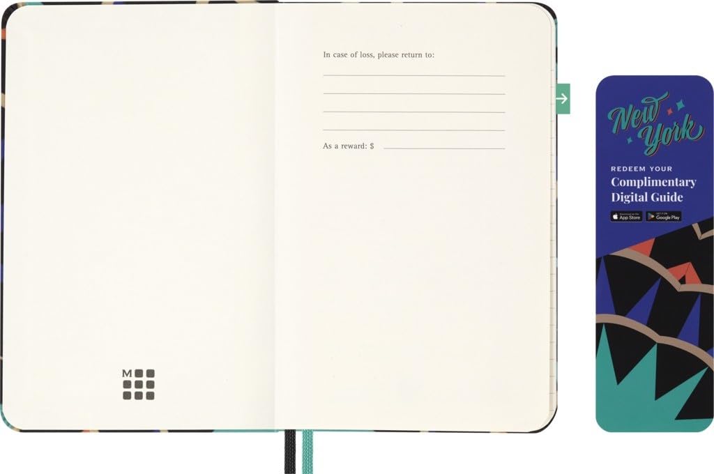 Блокнот Moleskine LUXE x Moleskine New York City, Твердая обложка, Карманный формат, В линейку, CNLCNY