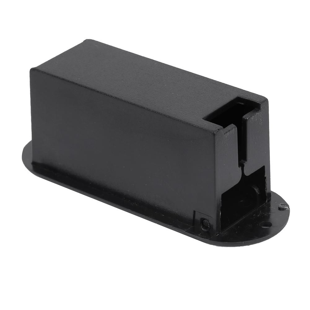 PU кожа электрогитара бас звукосниматель 9V батарейный отсек держатель чехол сумка органайзер коробка (# 02)