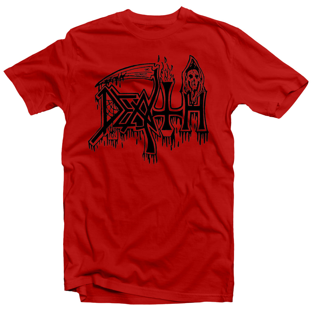 Summer DEATH Band Graphic Cotton T-shirt Unisex Summer Short Sleeve Fashion Brand Tee Luxury Casual Vintage Retro Top