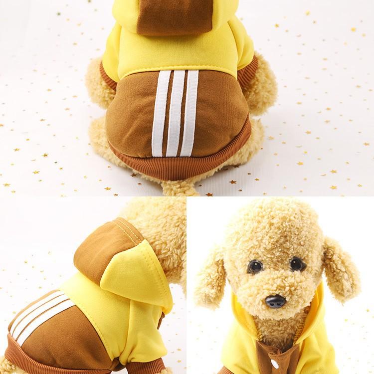 Winter Dog Clothes Contrasting Sweater Little Teddy Cat Bichon Dog Pet Supplies Clothes