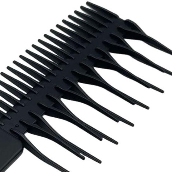 Anti-knotting Wet Hair Comb with Grooved Handle Fine Wide Teeth Anti-static Detangling Comb Men Women Hair Detangler Styling Comb