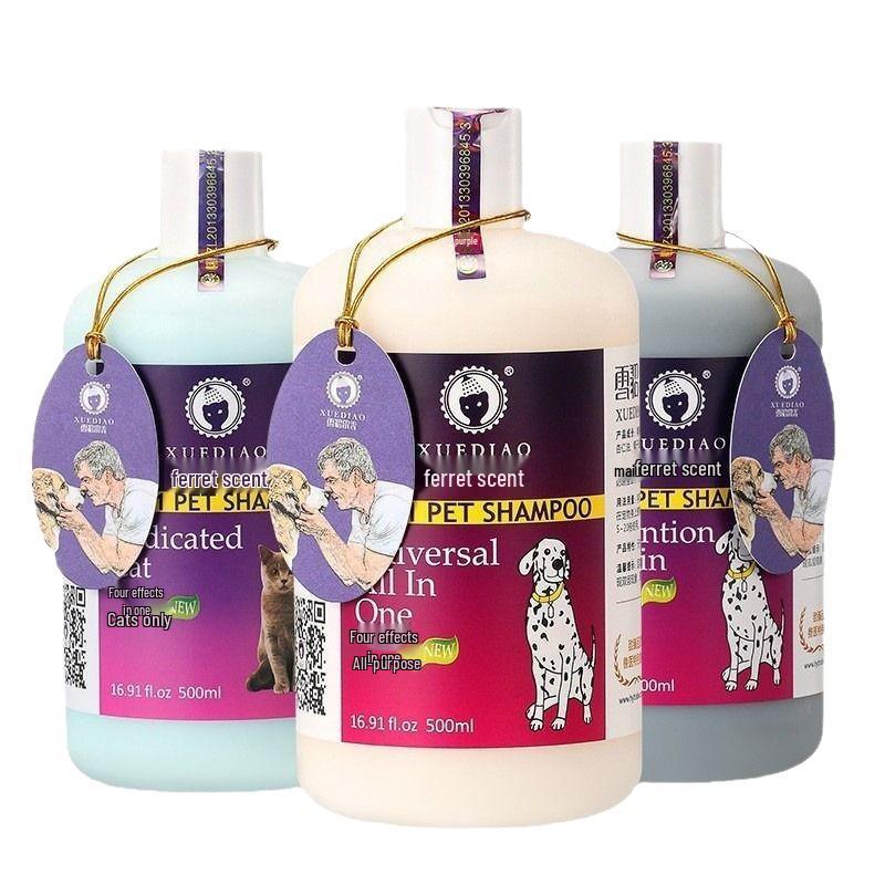 Ferret Bath Shampoo: Gentle Daily Pet Gel for Dogs & Cats, Long-Lasting Fragrance, Hair Care