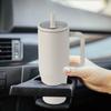 40 Oz Thermal Cup Stainless Steel Tumbler with Flip Straw Leakproof Insulated Travel Mug with Handle for Home Office Car