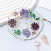 Handmade Resin Coaster Dried Flowers Cup Mat Heat-Resistant Clear Waterproof Table