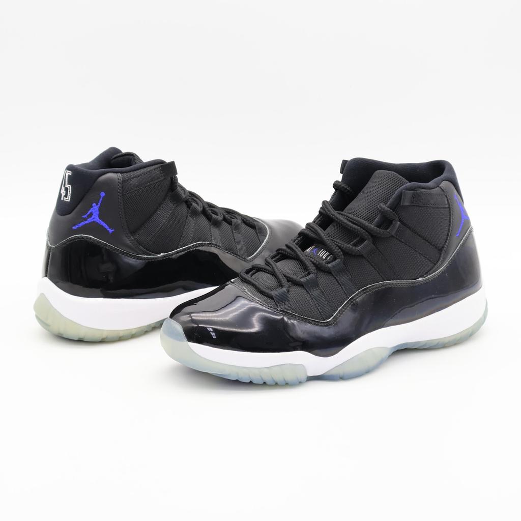 378037-003 Nike Air Jordan 11 Retro Space Jam Черный Темно-Конкордовый Белый (Мужской)