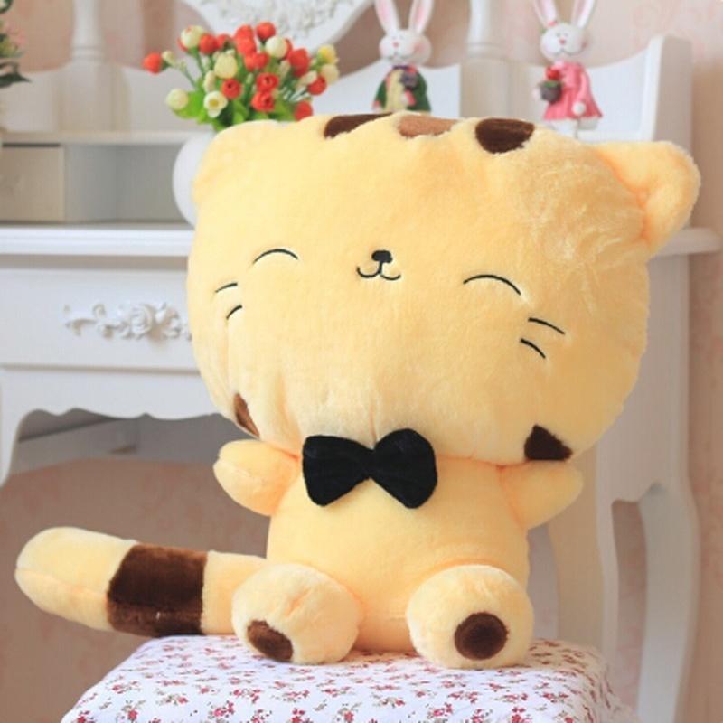Новые милые плюшевые игрушки Cratoon Big Face Cat Doll Rice Balls Cat Lovely Gift