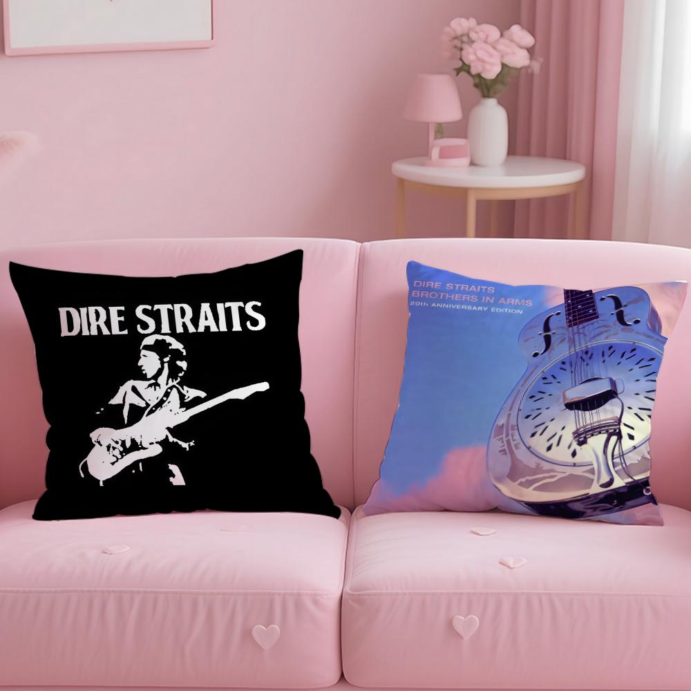 Классическая группа Dire Straits Наволочка Мягкая и Легко стирающаяся – Универсальная Для Дивана, Кровати, Путешествий И Офиса