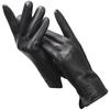 Good Quality Gloves Warmth Sheepskin Leather Gloves Black Winter Outdoor Leather Gloves Women 2226F