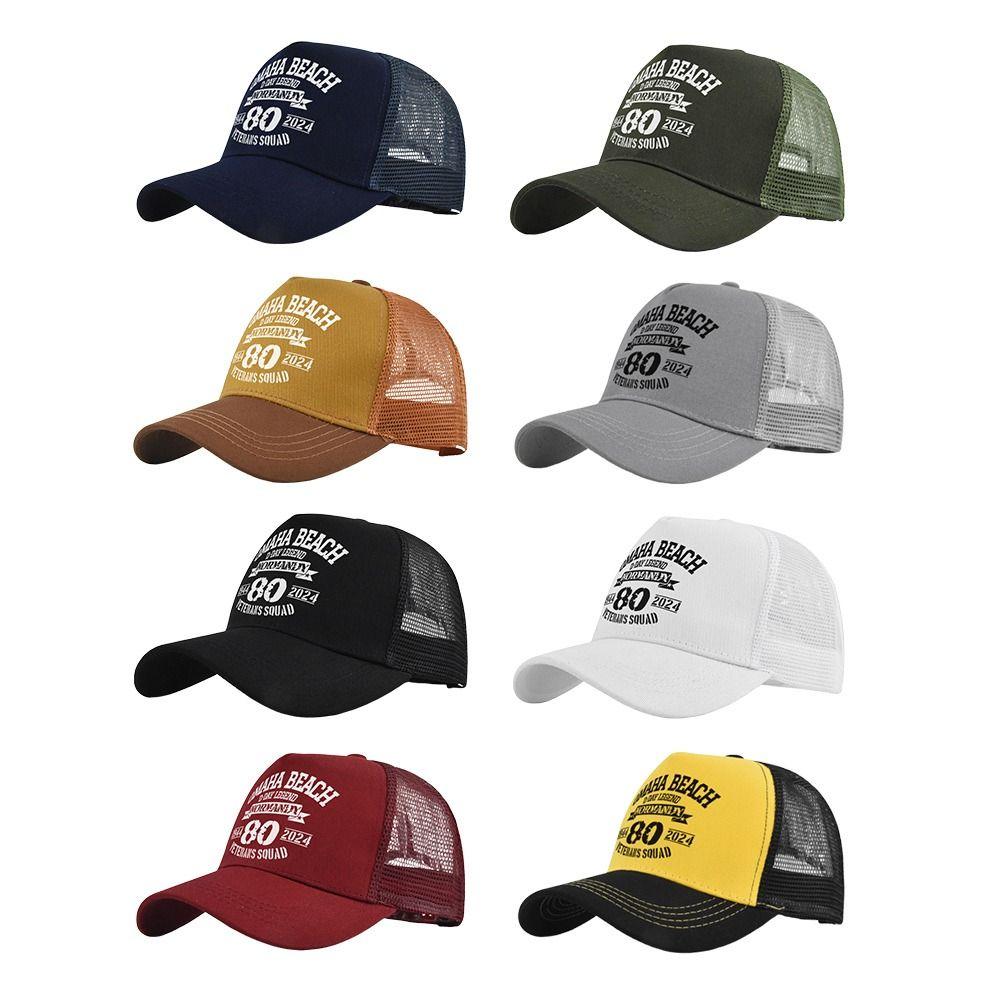 Summer Baseball Cap Letter Visor Cap Casual Dad Hat Couples