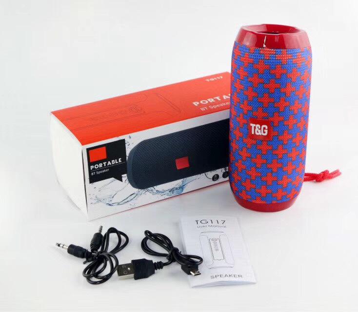 TG117 Bluetooth Портативная уличная колонка с сабвуфером