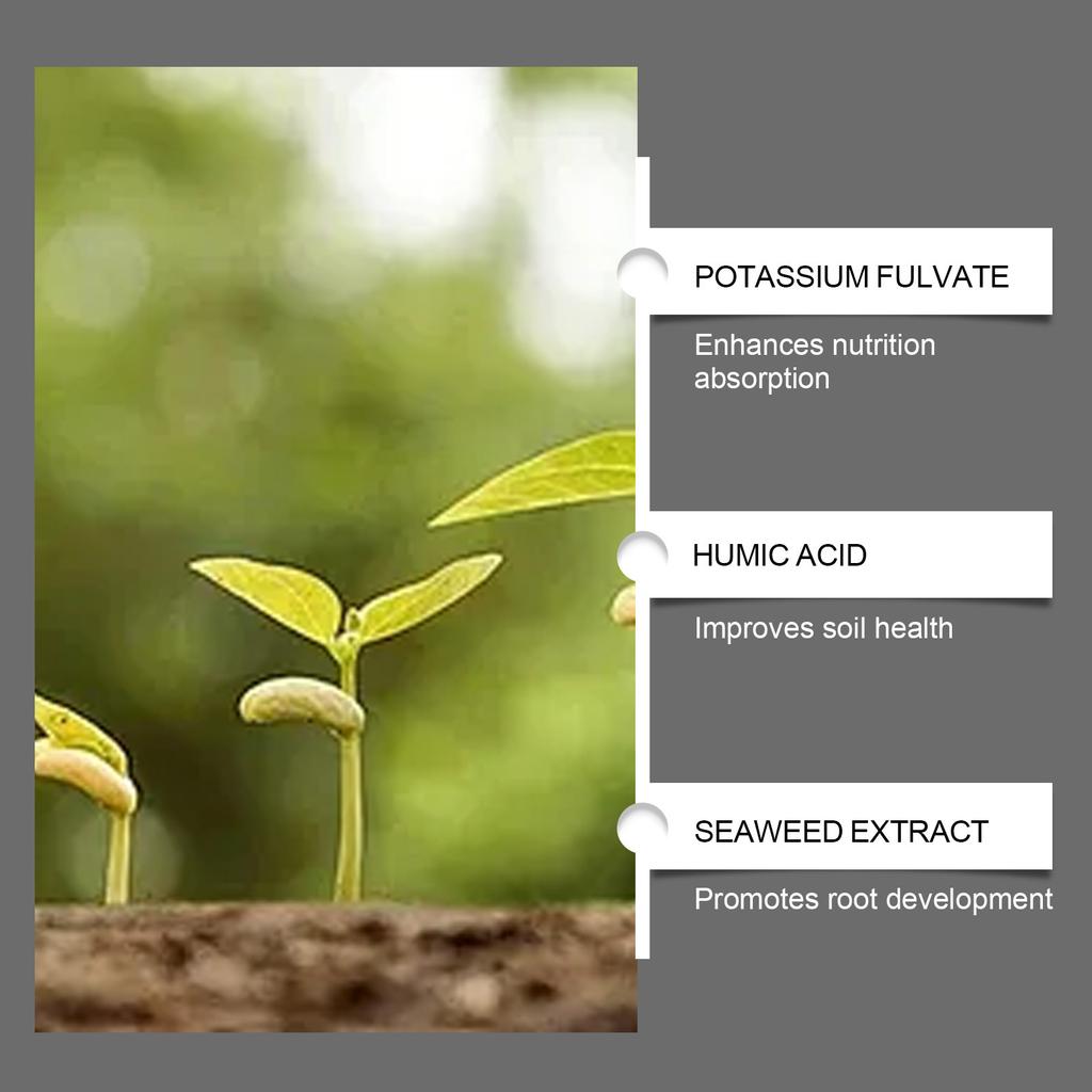 MOONSPRY Soil Activator 200g, Garden Flower Plant Fertilizer for Nutrient Supplement & Soil Loosening Care