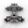 4WD Полный привод Независимая подвеска Дифференциал Шасси Рулевая ось MOC Строительные блоки Технические Детали для автомобилей Игрушки Детский подарок