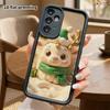 Phone case: 2D flat design suitable for Samsung Galaxy A34 A35 M05 M06 S20 S22 S21 FE Plus 5G protective case, Christmas reindeer, perfect holiday gif
