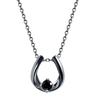 Lala Christie Horseshoe Necklace Men's [BLACK LABEL] P13970-b