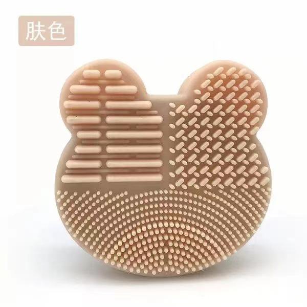 Многофункциональное средство для очистки кистей для макияжа, средство для удаления пудры, кисточка для макияжа, силиконовая губка для сухой и влажной чистки, инструмент