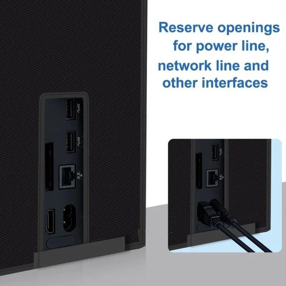 Waterproof Dust Cover Dustproof Game Console Accessories for Xbox Series X For Xbox Series X