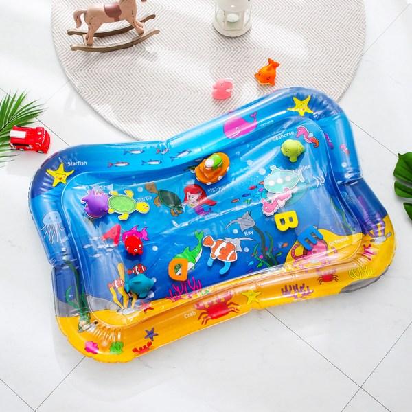 Тактильный развивающий коврик Bebesom Big Water Mat для младенцев, Bada World, популярные корейские игрушки