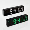 10-inch New Simple Multi-functional Wall Clock LED Clock Silent Travel Time Multiple Alarm Clocks
