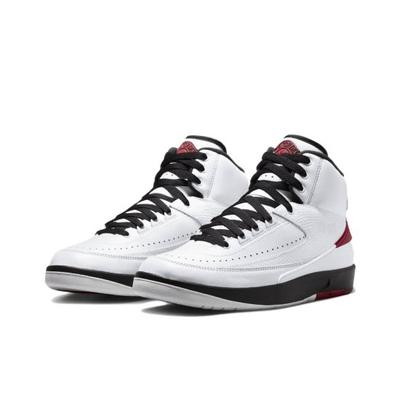 Кроссовки Air 2 Retro Varsity Red White Black Женские DX4400-106