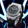 Men's Watch Fashion Silicone Sports Watch Men's Waterproof Quartz Watch