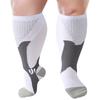 Wide Calf Plus Size Compression Socks Reduce Soreness And Swelling Large Size Elastic Breathable Pressure Socks
