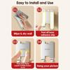 8 PCS No Punching Photo Frame Hooks Waterproof Adhesive Picture Hangers  Living Room
