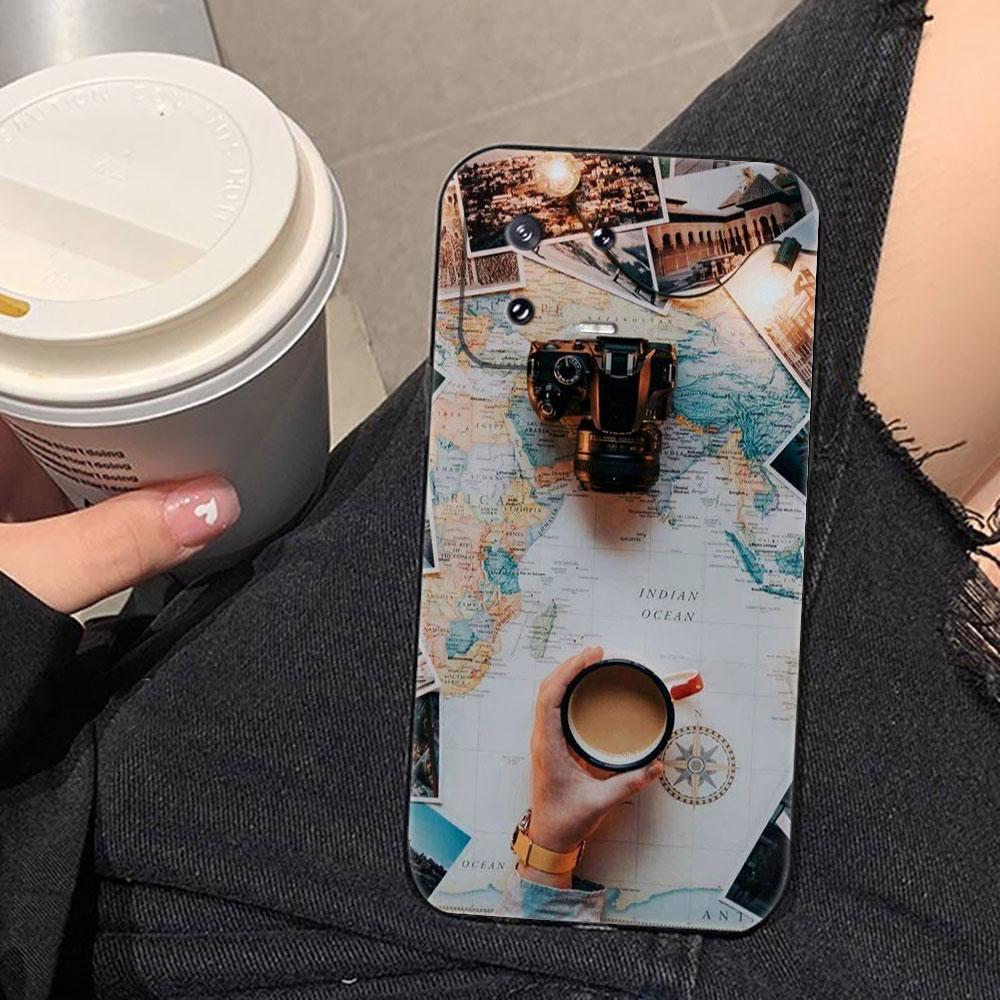 Travel Plane Airplane Cover Phone Case For Xiaomi 15 15T 14 14T 13 12T 11 11T POCO F8 F7 F6 F5 X7 X5 M6 M7 PRO Ultra DIY Case