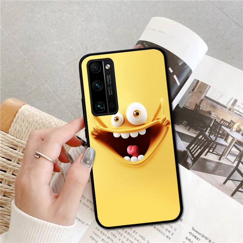 Чехол для телефона с забавным лицом для Huawei Honor V30 30 9X 7A Pro View 20 10 9 Lite 10I 8C 8X 5A Play Cover