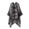 Women's Vintage Fashion Shawl Autumn Winter Warm Pashmina Large Travel Cape Imitation Cashmere Wraps