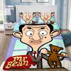 Cartoon Duvet Cover Pillowcase Bedding Set Adult Boy Mr B-Bean Girl Bedroom Decoration Children Gift Single Double Large Size