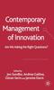 Книга Contemporary Management of Innovation : Are We Asking the Right Questions?