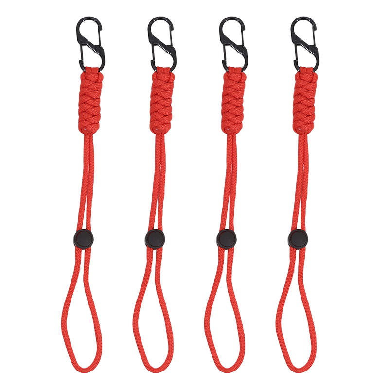 4 шт. Креативный простой цветной плетеный шнурок Брелок против потери Аксессуары для подвешивания на рюкзак Брелок для автомобиля Подвесной шнурок