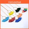 Tassel Pendant Stylish Necklace With Electroplate Finish For Outfits Summer