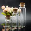 10ML Small Transparent Glass Vials with Cork for Samples and Wishing Bottles